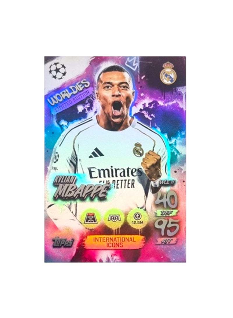 Topps Match Attax 25/26 - Bundle 46 Cards including Mbappe & Ronaldinho - Image 4